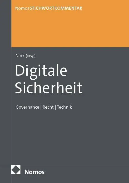 Cover: 9783756030309 | StichwortKommentar Digitale Sicherheit | Governance Recht Technik
