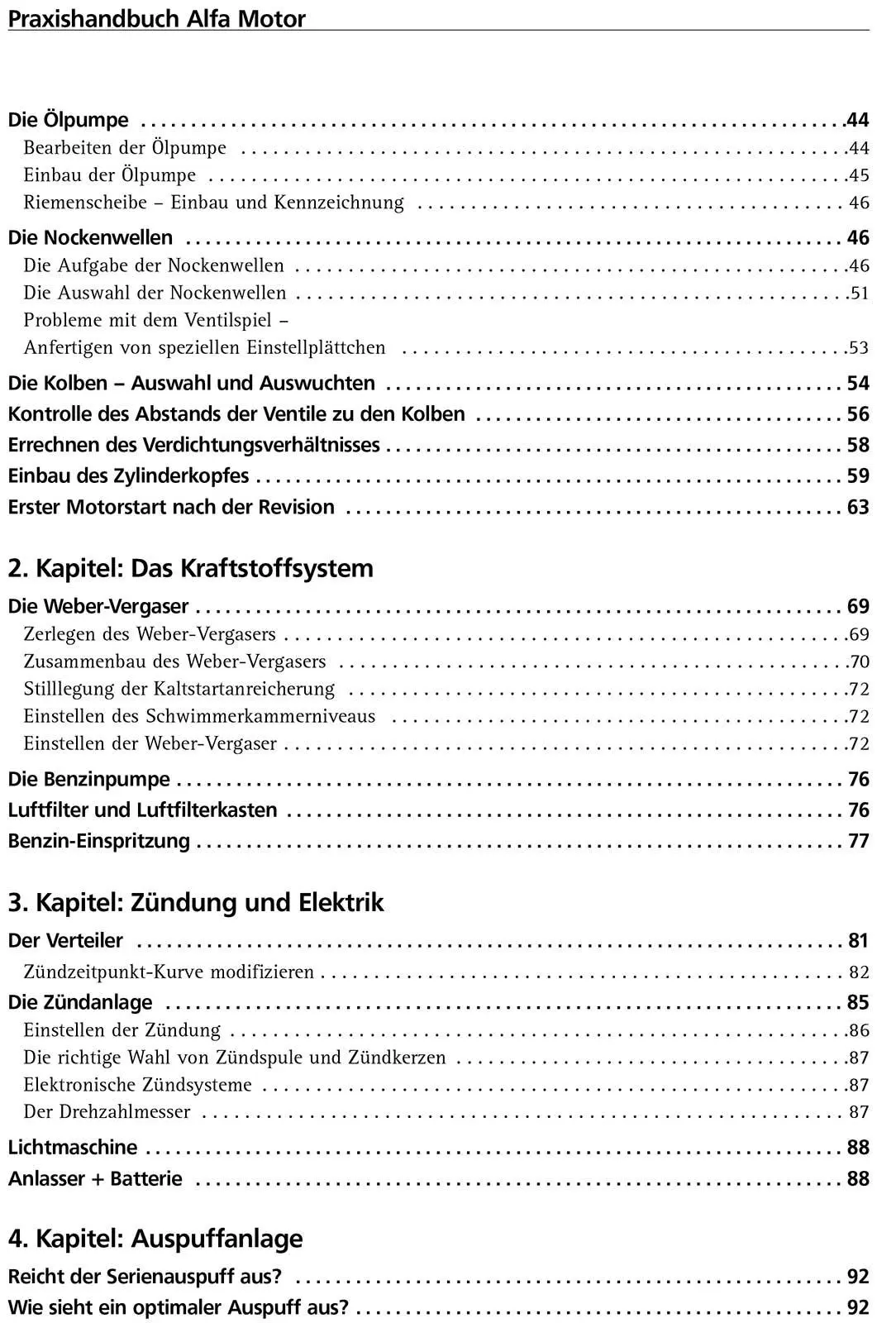 Bild: 9783868520309 | Praxishandbuch Alfa-Romeo DOHC-Motoren | Jim Kartalamakis | Buch