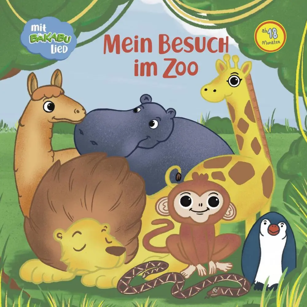 Cover: 9783903300309 | Mein Besuch im Zoo | inkl. Bakabu Zoo-Lied per QR-Code | Schweng