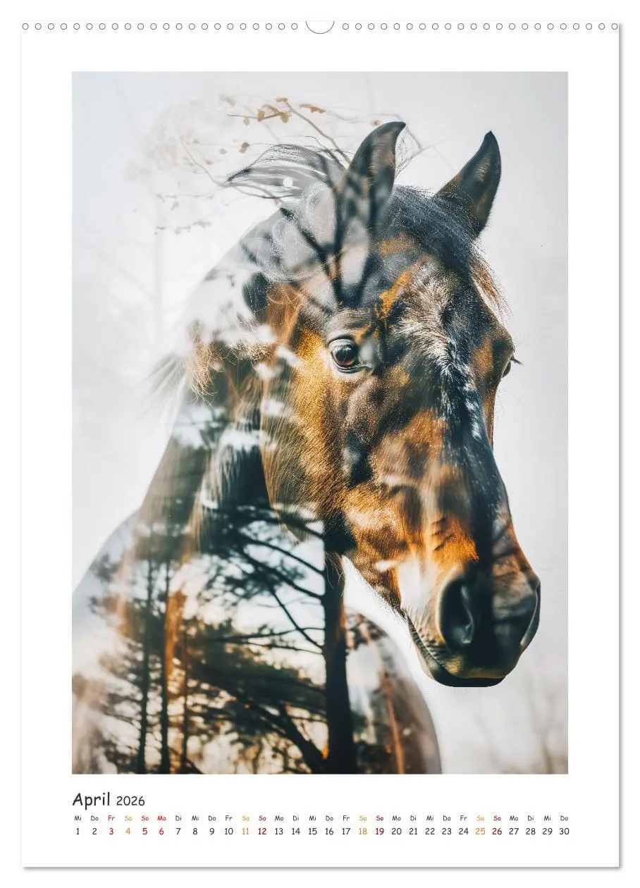 Bild: 9783457280409 | Magische Tierkunst (hochwertiger Premium Wandkalender 2026 DIN A2...