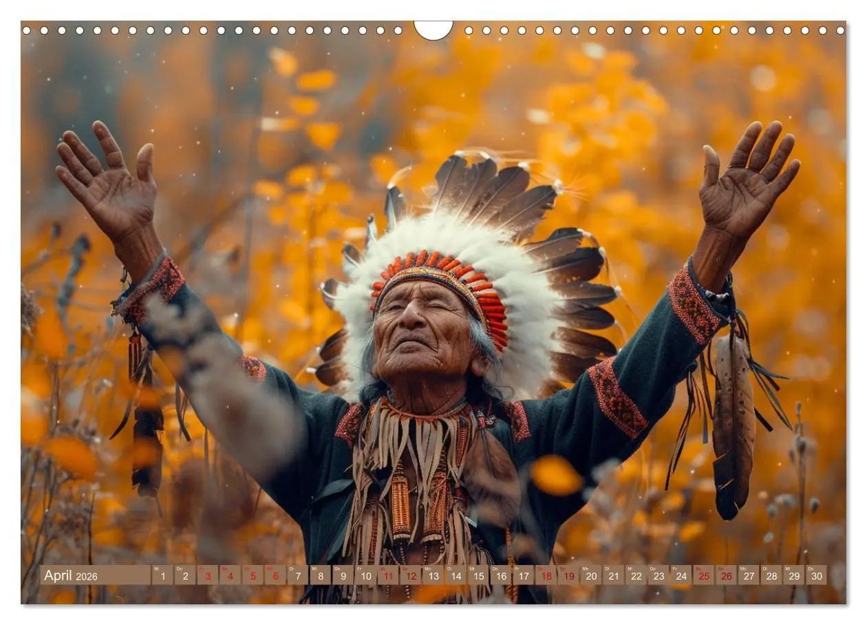 Bild: 9783457420409 | Reise mit der indianischen Seele (Wandkalender 2026 DIN A3 quer),...