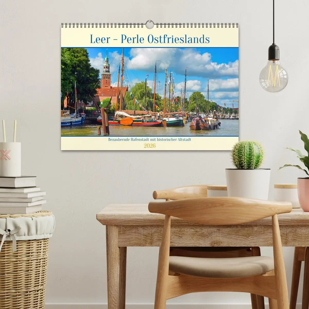 Bild: 9783457730409 | Leer - Perle Ostfrieslands (Wandkalender 2026 DIN A3 quer),...