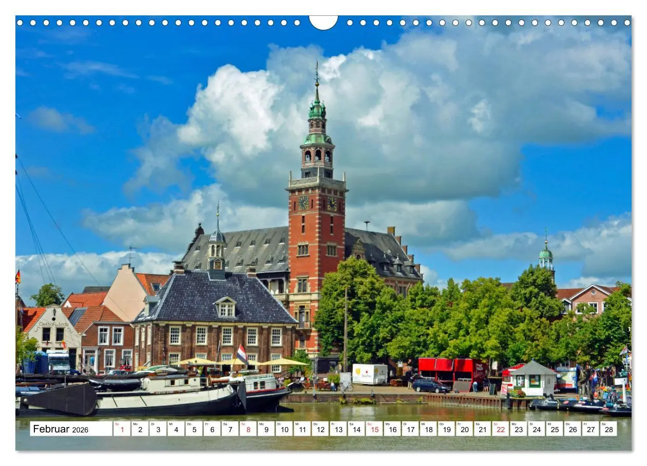 Bild: 9783457730409 | Leer - Perle Ostfrieslands (Wandkalender 2026 DIN A3 quer),...