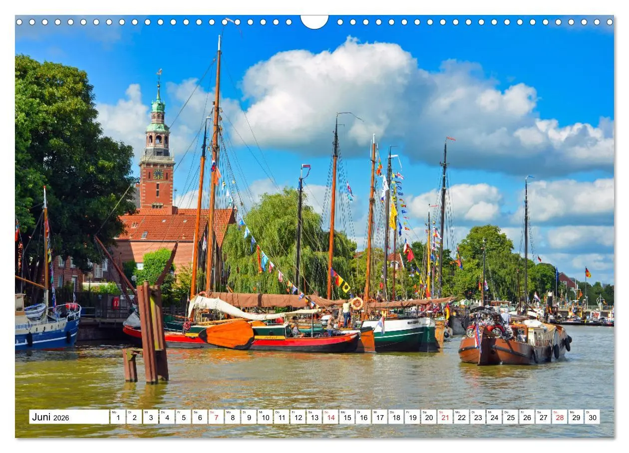 Bild: 9783457730409 | Leer - Perle Ostfrieslands (Wandkalender 2026 DIN A3 quer),...