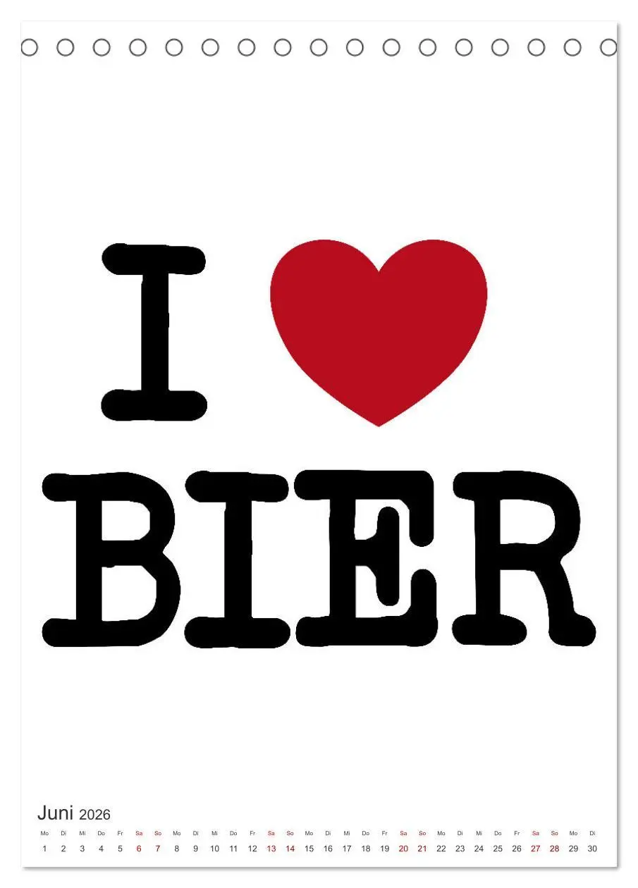 Bild: 9783516370409 | BIER Wandkalender -Trinken mit Stil (Tischkalender 2026 DIN A5...
