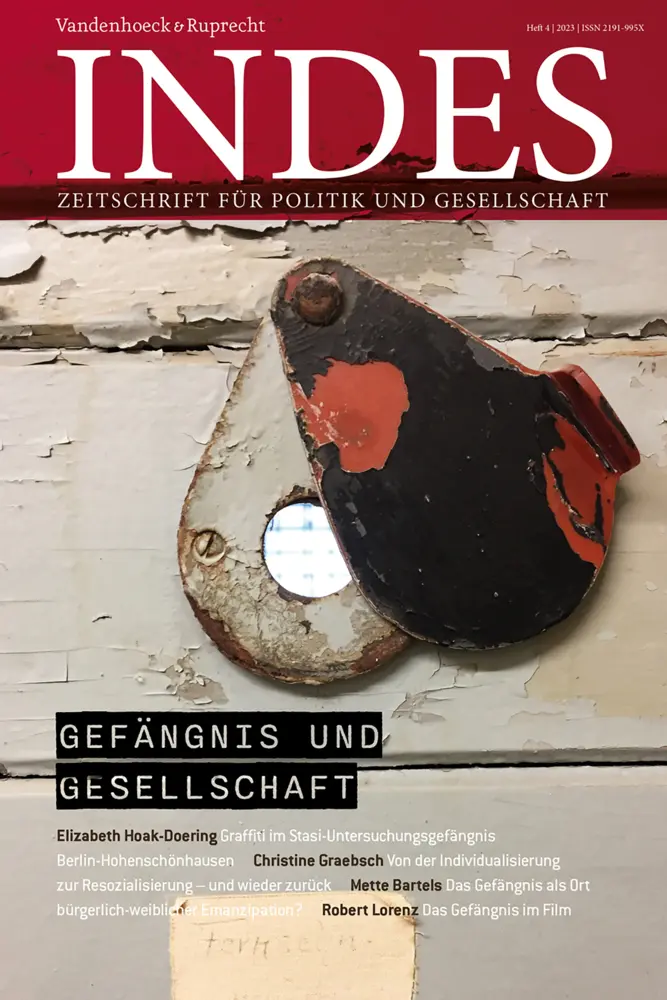 Cover: 9783525800409 | Gefängnis und Gesellschaft | Frank Decker | Taschenbuch | 172 S.