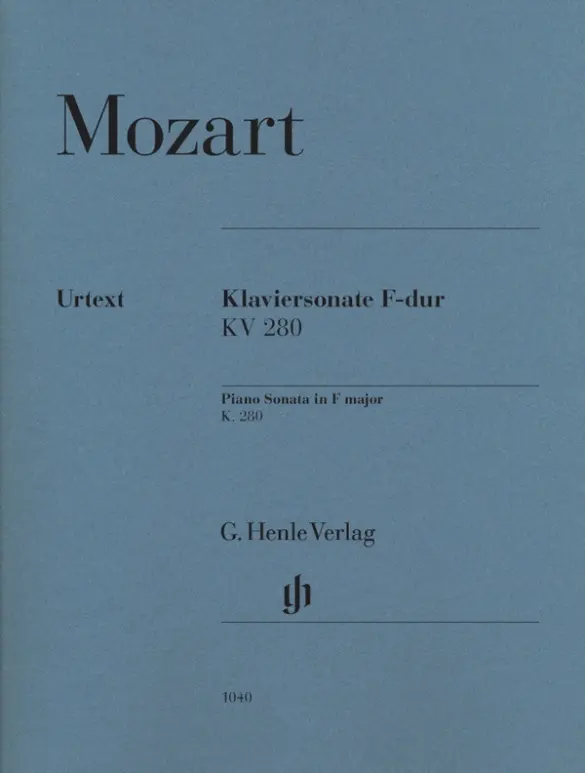 Cover: 9790201810409 | Wolfgang Amadeus Mozart - Klaviersonate F-dur KV 280 (189e) | Buch