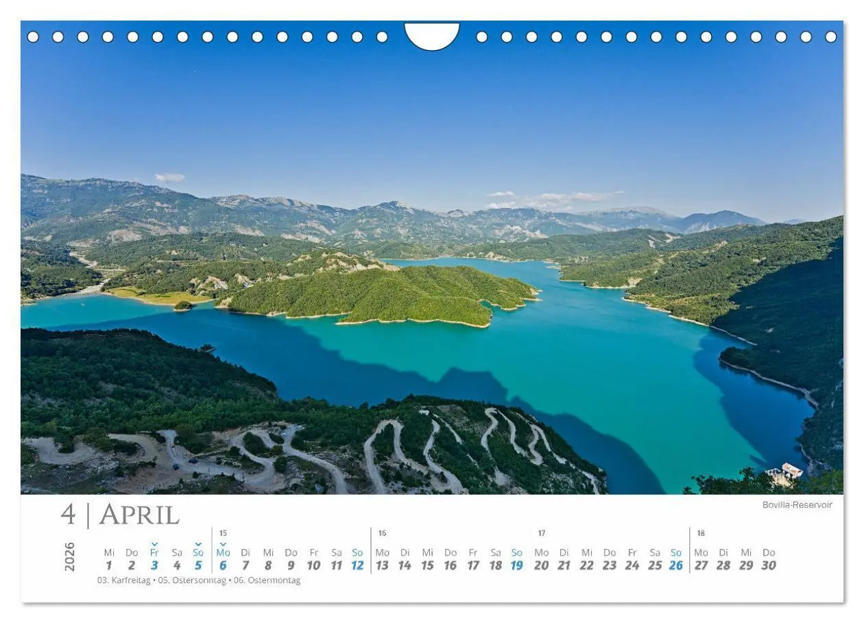 Bild: 9783457270509 | Albanien - wild, authentisch, abenteuerlich (Wandkalender 2026 DIN...