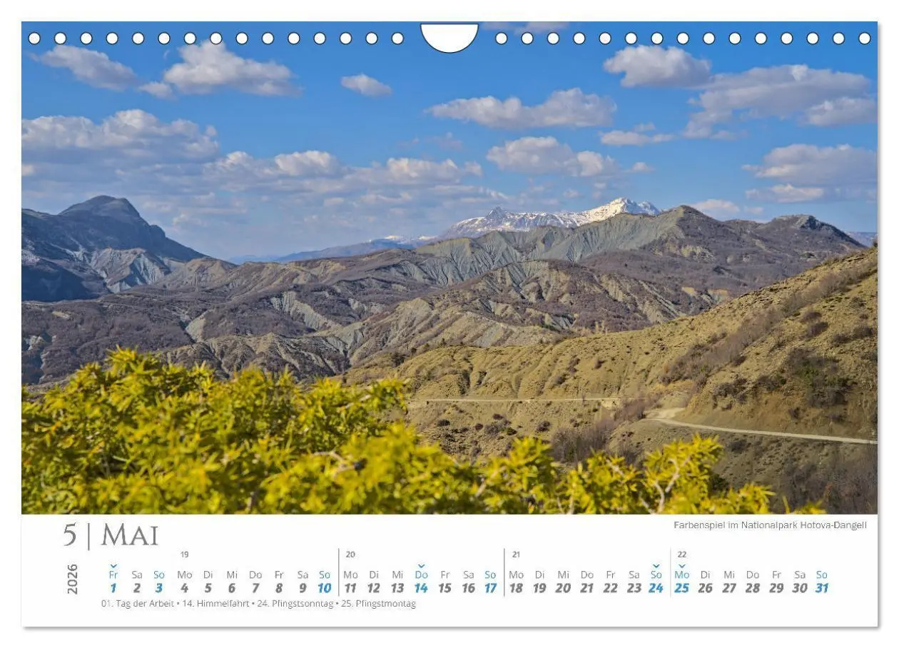 Bild: 9783457270509 | Albanien - wild, authentisch, abenteuerlich (Wandkalender 2026 DIN...