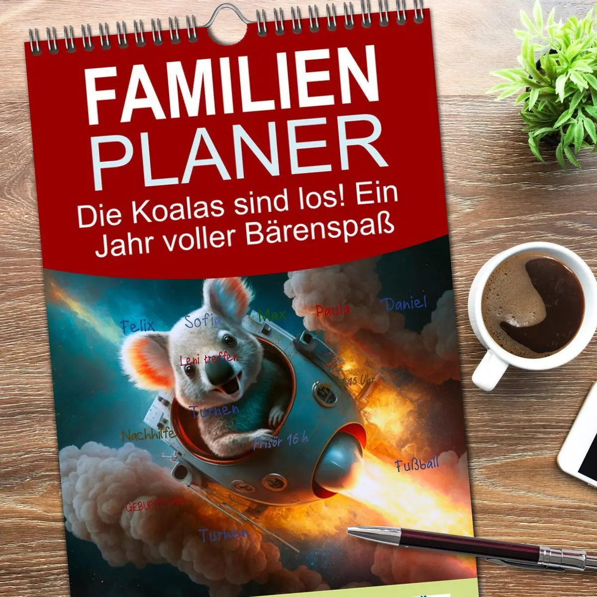 Bild: 9783516500509 | Familienplaner 2026 - Die Koalas sind los! Ein Jahr voller...