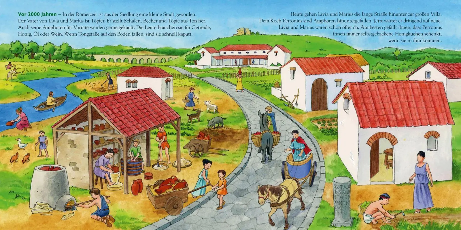 Bild: 9783551080509 | LESEMAUS 150: In der Stadt - damals und heute | Christa Holtei | Buch
