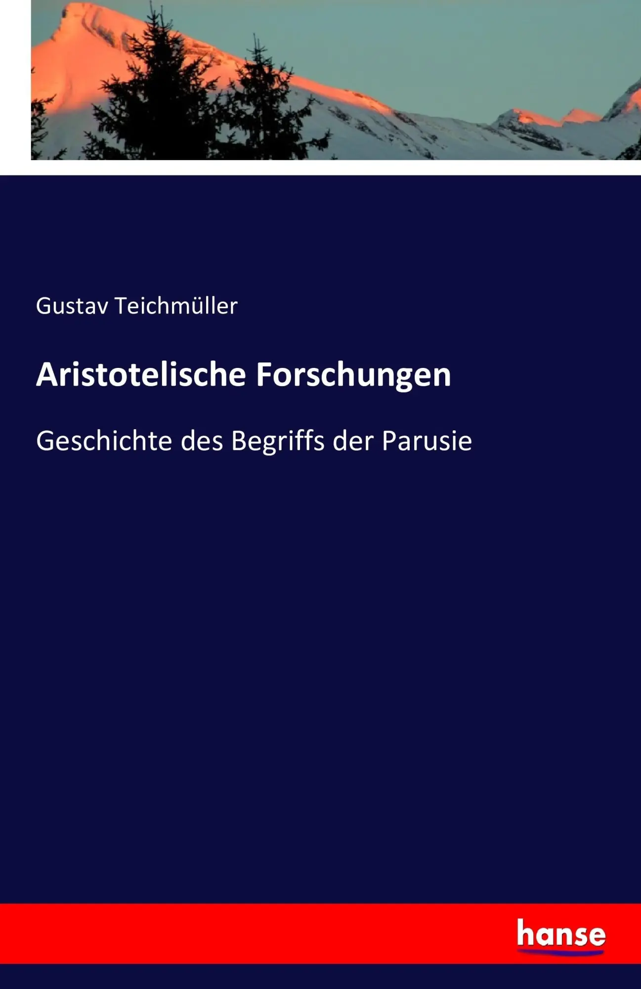 Cover: 9783741160509 | Aristotelische Forschungen | Geschichte des Begriffs der Parusie