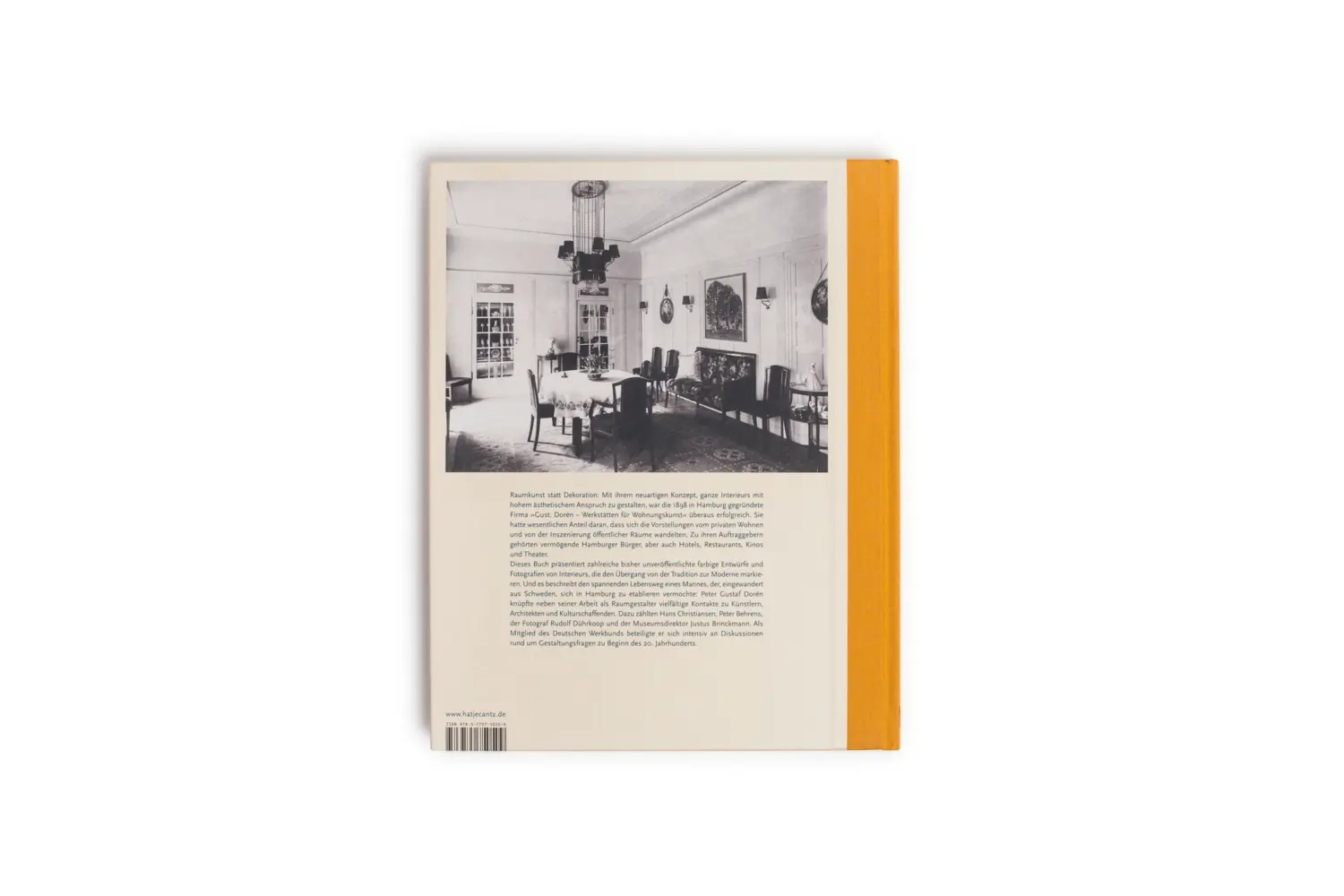 Bild: 9783775750509 | Peter Gustaf Dorén | Ein Hamburger Raumkünstler um 1900 | Dorén | Buch