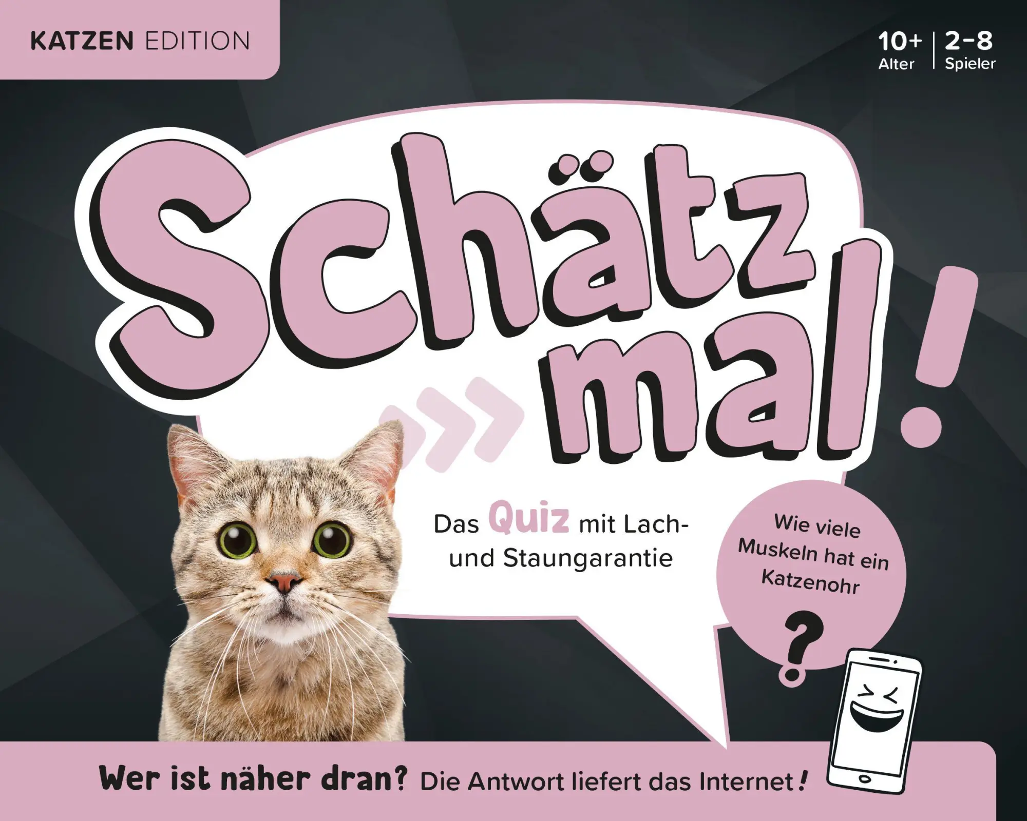 Cover: 9783989760509 | Schätz mal! Katzen Edition | Das Quiz mit Lach- und Staungarantie
