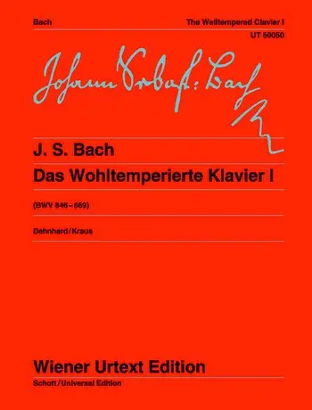 Cover: 9790500570509 | The Well Tempered Clavier BWV 846-869 - Book 1 | Johann Sebastian Bach