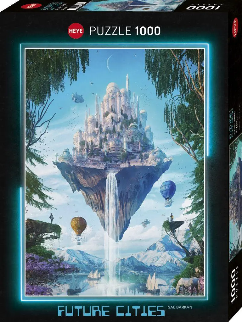 Cover: 4001689300609 | Sky Isle | 1000 Teile | Spiel | Fantasy Puzzlereihe Heye | 30060