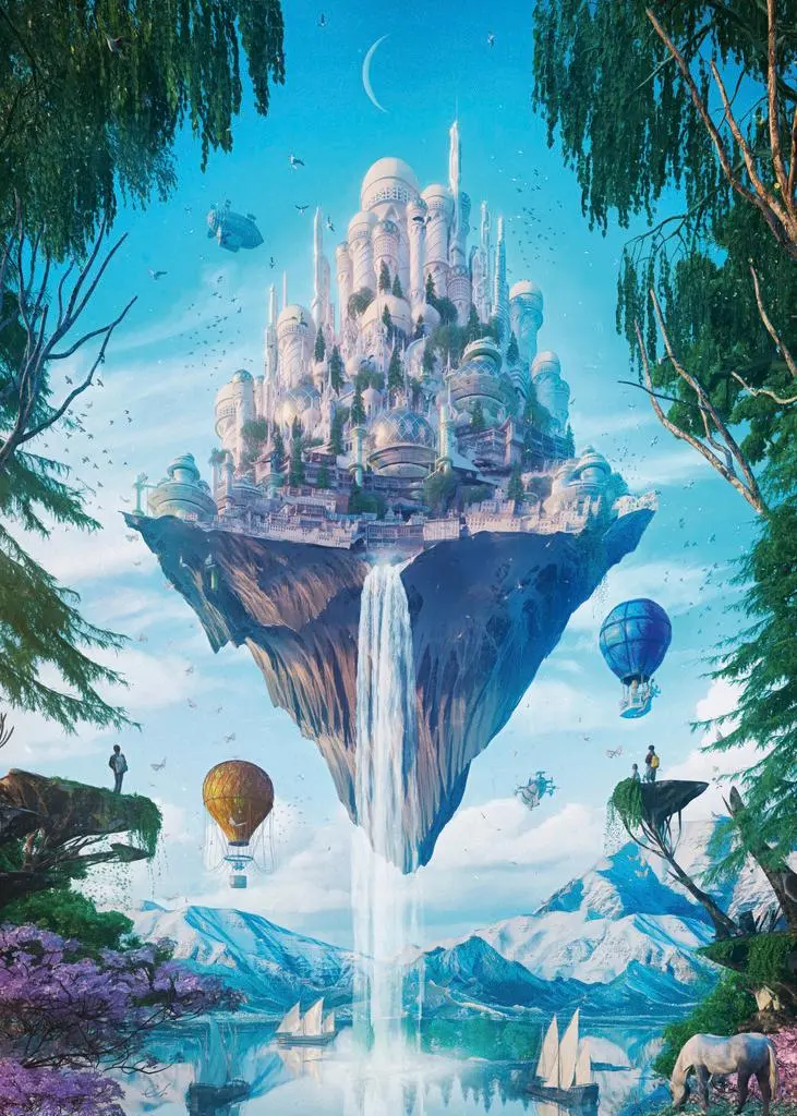 Bild: 4001689300609 | Sky Isle | 1000 Teile | Spiel | Fantasy Puzzlereihe Heye | 30060
