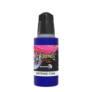 Cover: 8412548890609 | Scale Color INKTENSE CYAN Bottle (17 mL) | englisch | SCALE75 PAINTS