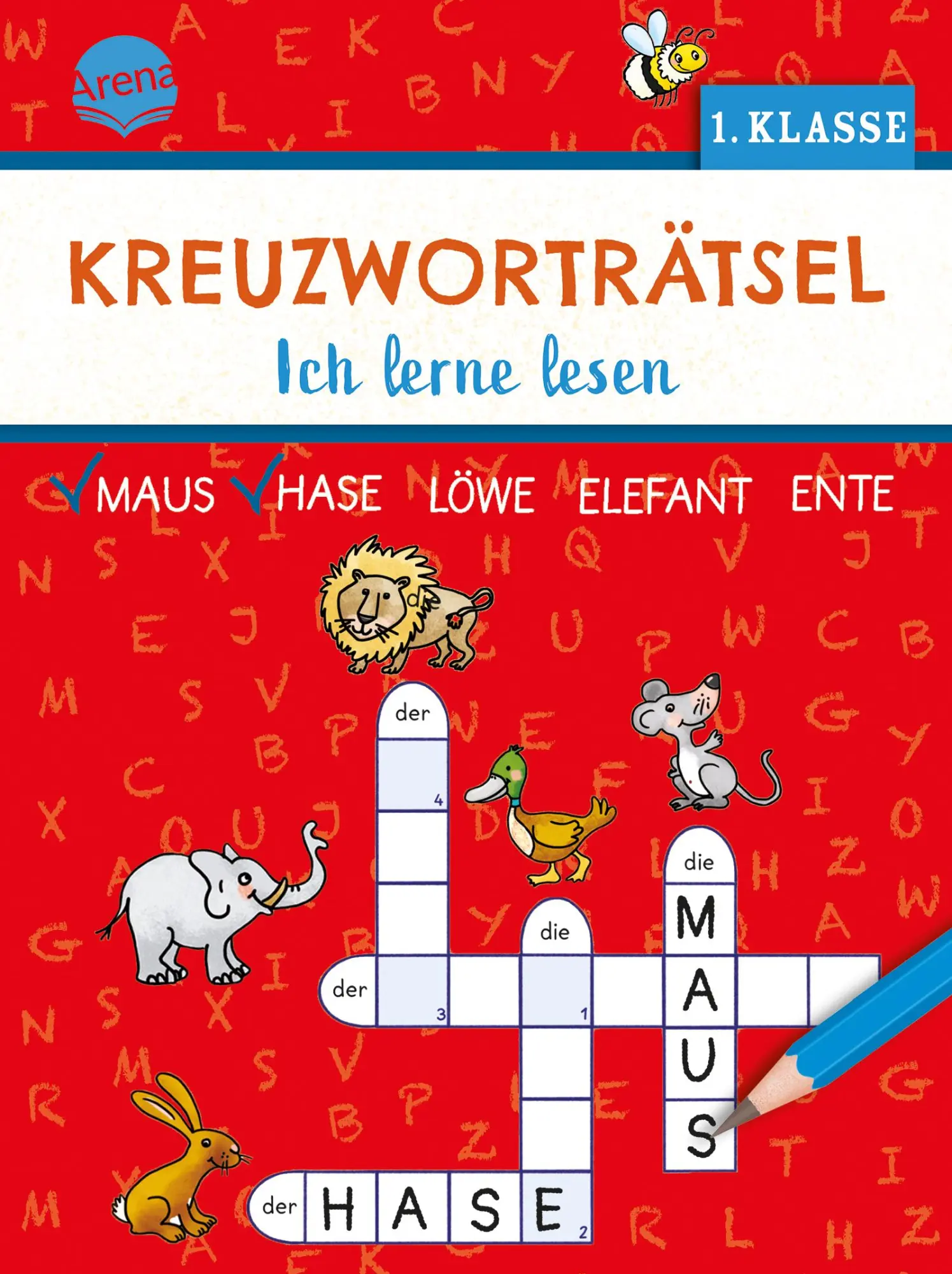 Cover: 9783401720609 | Kreuzworträtsel. Ich lerne lesen (1. Klasse) | Barbara Geßner | Buch