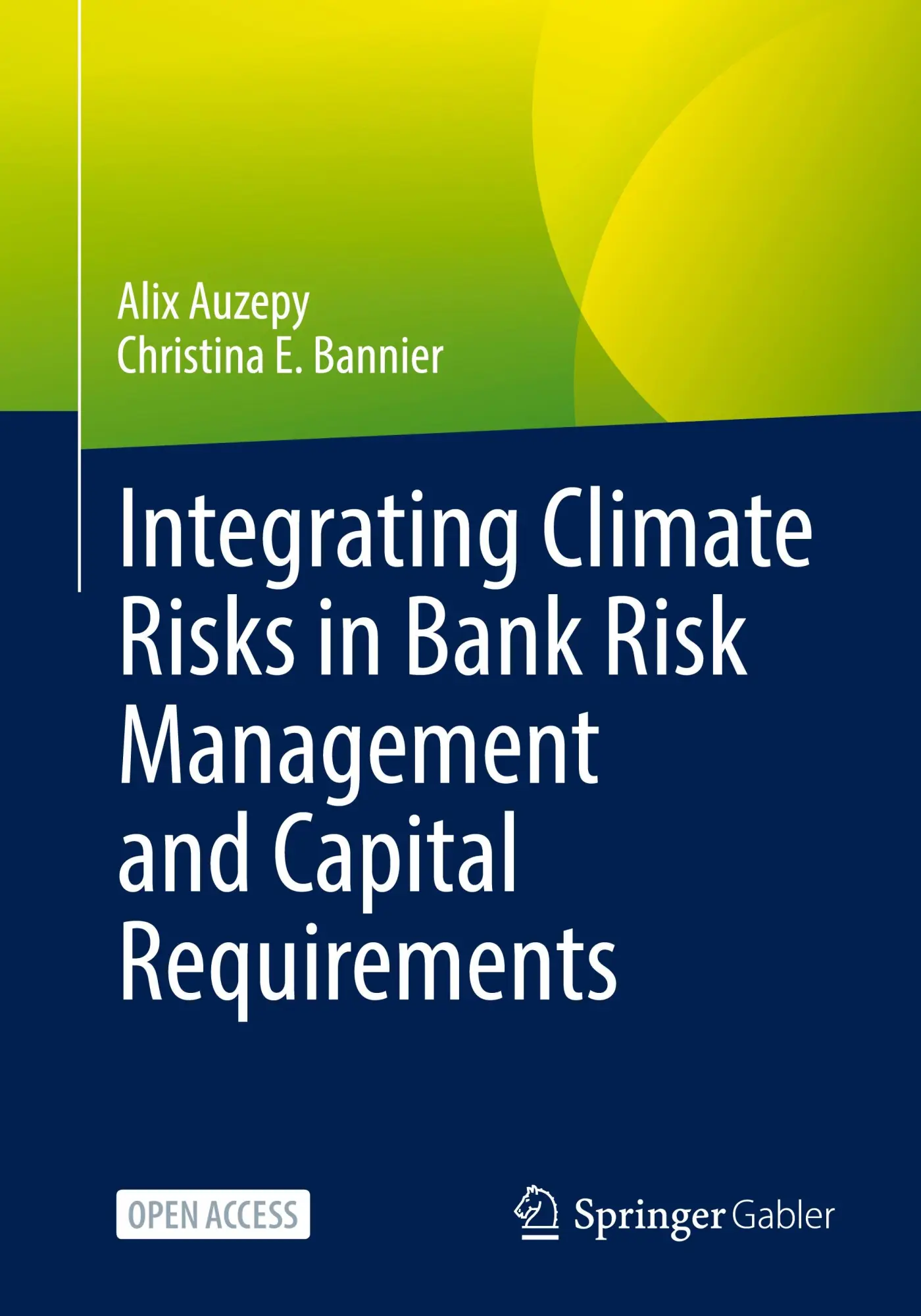 Cover: 9783658470609 | Integrating Climate Risks in Bank Risk Management and Capital...