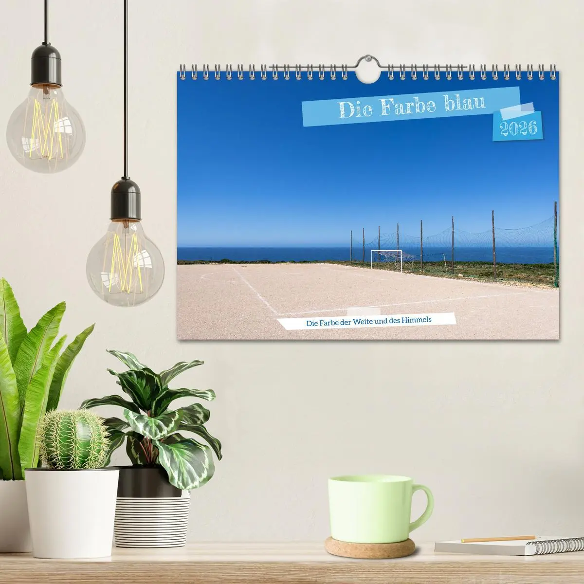 Bild: 9783457320709 | Die Farbe blau - Die Farbe der Weite und des Himmels (Wandkalender...