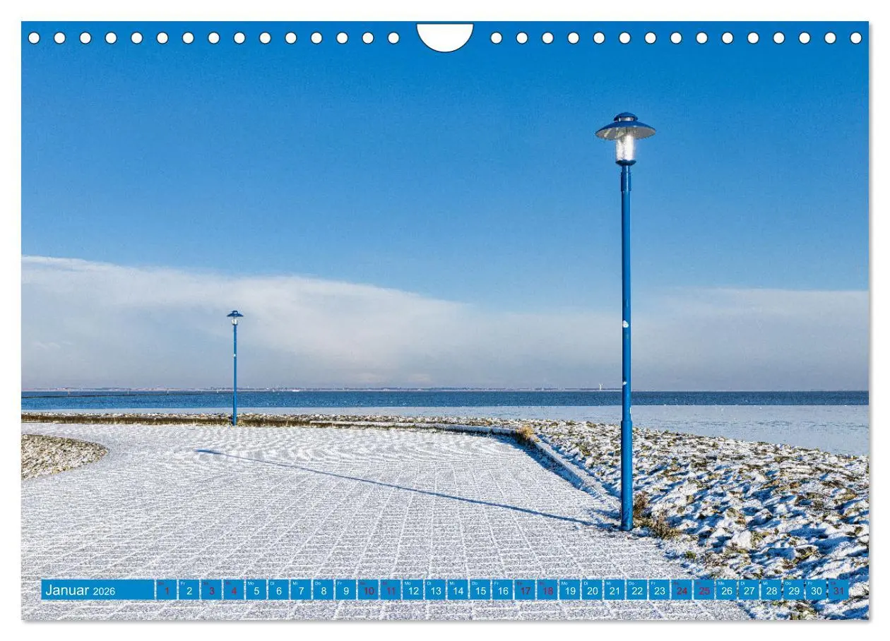Bild: 9783457320709 | Die Farbe blau - Die Farbe der Weite und des Himmels (Wandkalender...
