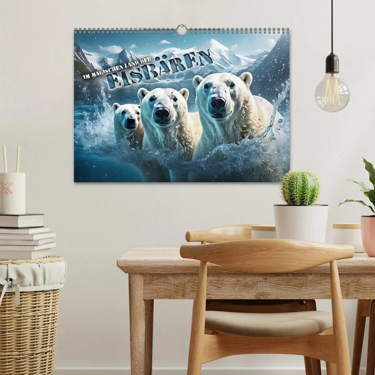 Bild: 9783457490709 | Im magischen Land der Eisbären (Wandkalender 2026 DIN A3 quer),...