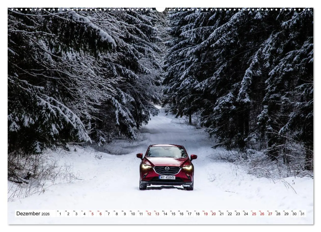 Bild: 9783457700709 | Mein Mazda (hochwertiger Premium Wandkalender 2026 DIN A2 quer),...