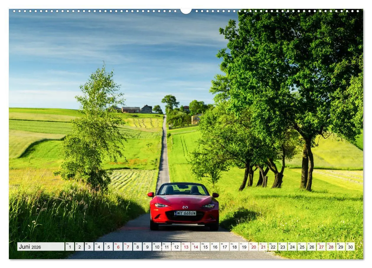 Bild: 9783457700709 | Mein Mazda (hochwertiger Premium Wandkalender 2026 DIN A2 quer),...