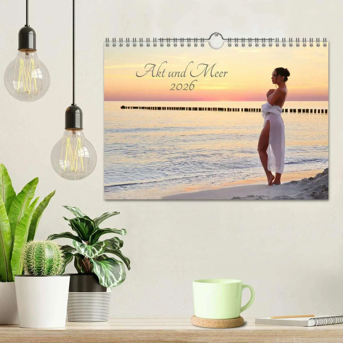 Bild: 9783457940709 | Akt und Meer (Wandkalender 2026 DIN A4 quer), CALVENDO Monatskalender