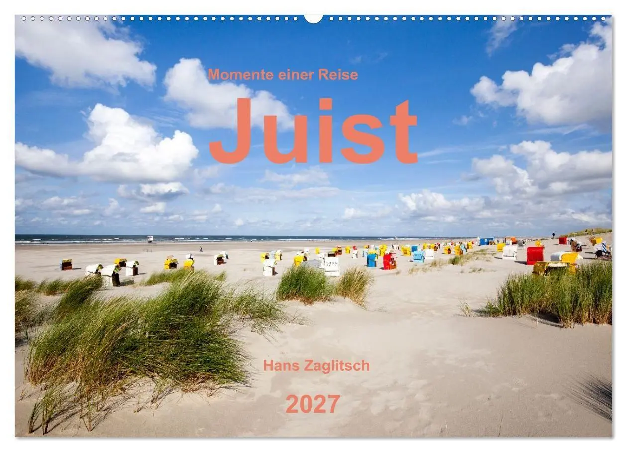 Cover: 9783569500709 | Juist - Momente einer Reise (Wandkalender 2027 DIN A2 quer),...