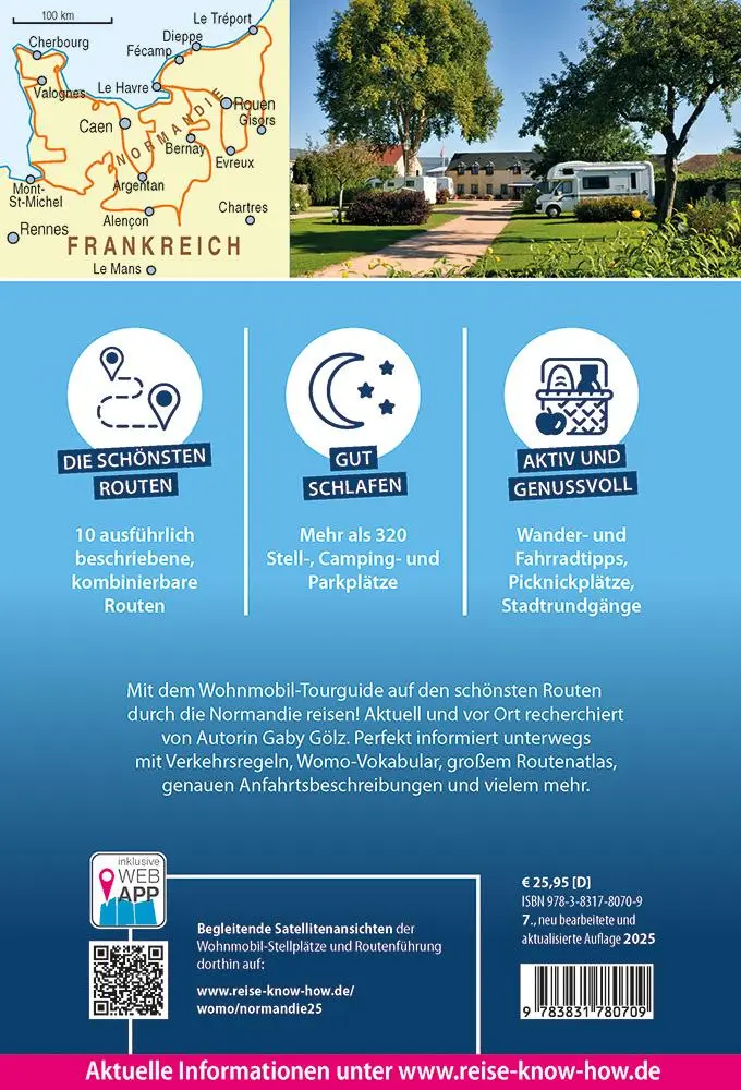 Bild: 9783831780709 | Reise Know-How Wohnmobil-Tourguide Normandie | Die schönsten Routen