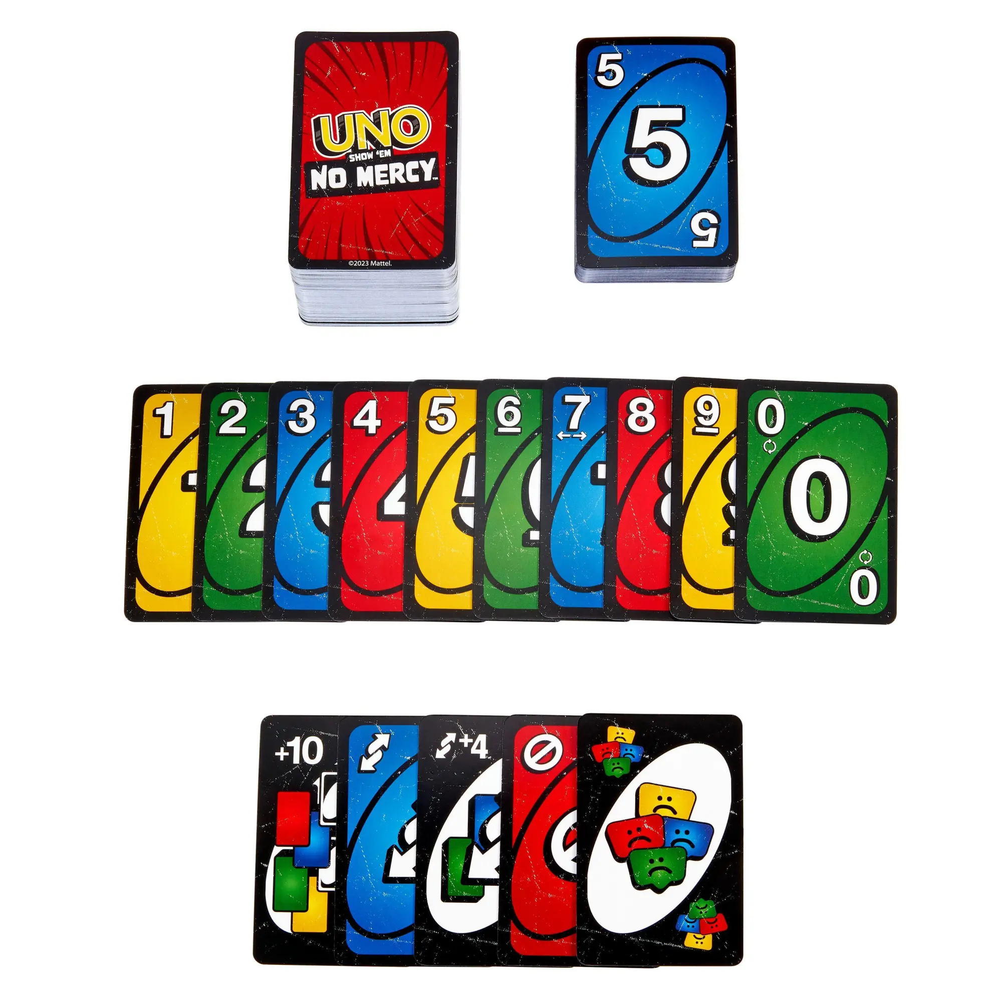 Bild: 194735220809 | UNO No Mercy | Spiel | HWV18 | Deutsch | 2024 | Mattel GmbH