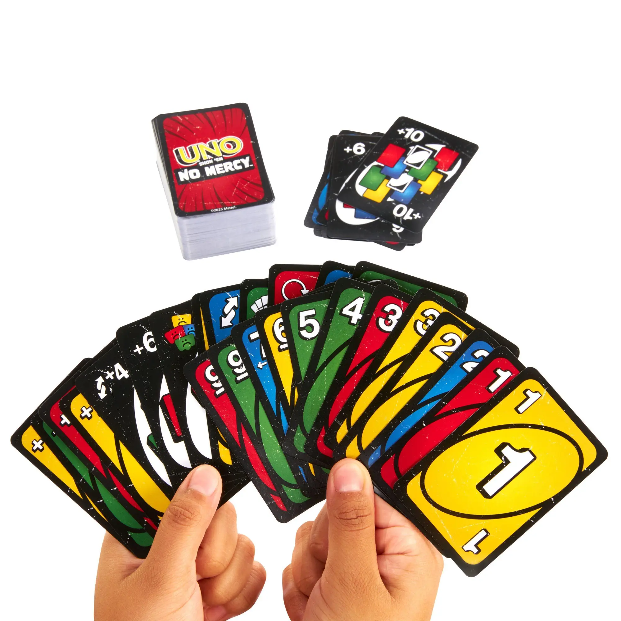 Bild: 194735220809 | UNO No Mercy | Spiel | HWV18 | Deutsch | 2024 | Mattel GmbH