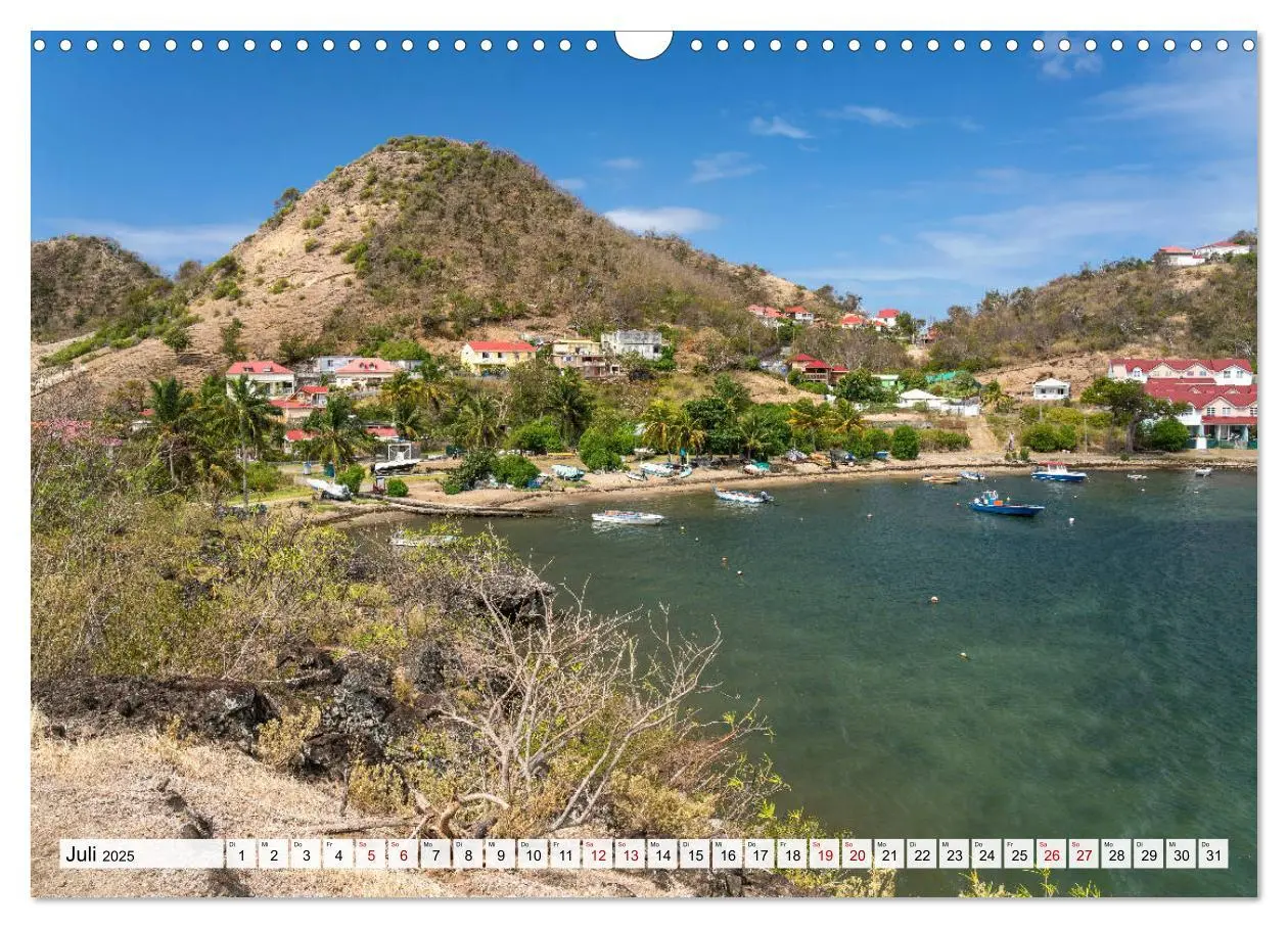 Bild: 9783435220809 | Karibik - Les Saintes - Terre De Haut (Wandkalender 2025 DIN A3...