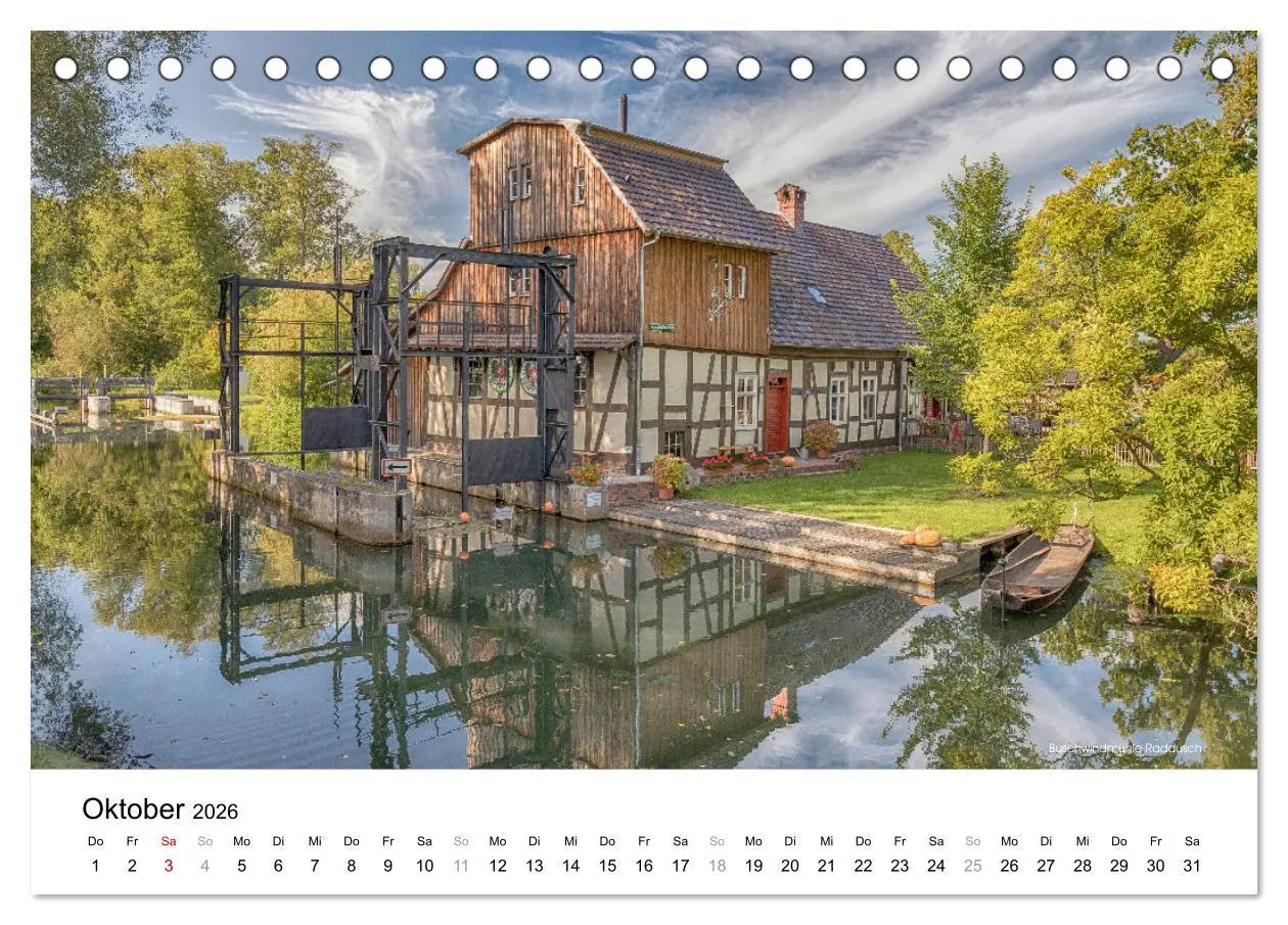 Bild: 9783457550809 | Die Lausitz - Landmarken der Nieder- und Oberlausitz (Tischkalender...