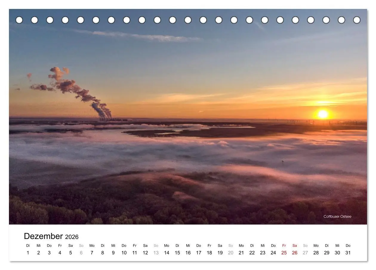 Bild: 9783457550809 | Die Lausitz - Landmarken der Nieder- und Oberlausitz (Tischkalender...