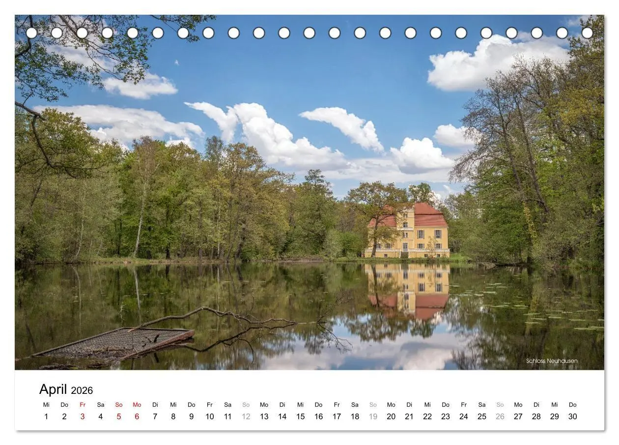 Bild: 9783457550809 | Die Lausitz - Landmarken der Nieder- und Oberlausitz (Tischkalender...