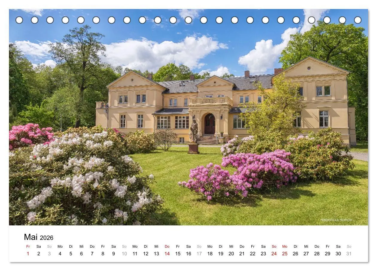 Bild: 9783457550809 | Die Lausitz - Landmarken der Nieder- und Oberlausitz (Tischkalender...