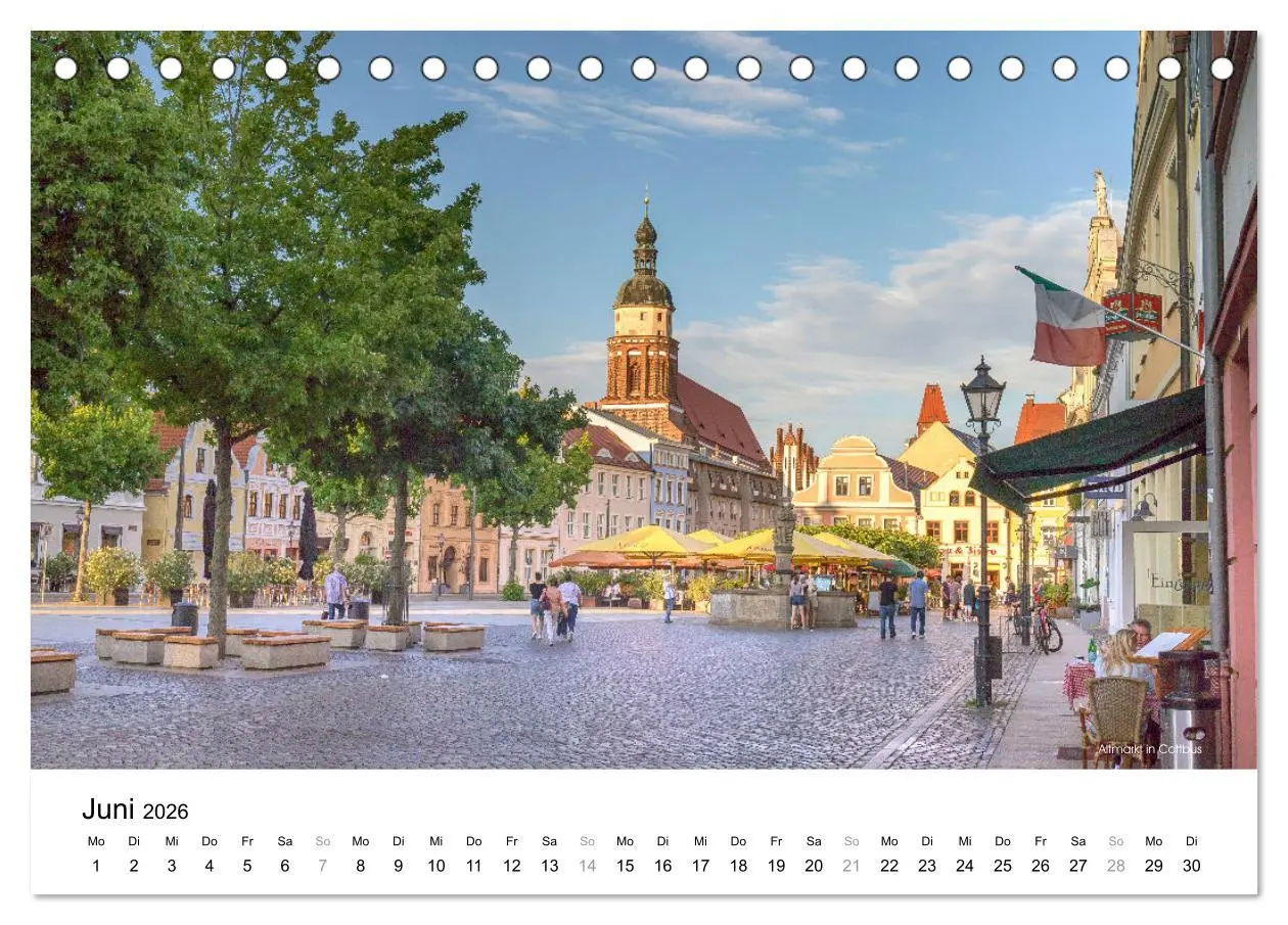 Bild: 9783457550809 | Die Lausitz - Landmarken der Nieder- und Oberlausitz (Tischkalender...