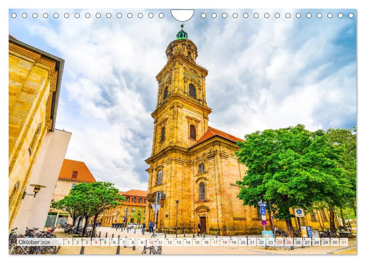 Bild: 9783457790809 | Erlangen Impressionen (Wandkalender 2026 DIN A4 quer), CALVENDO...