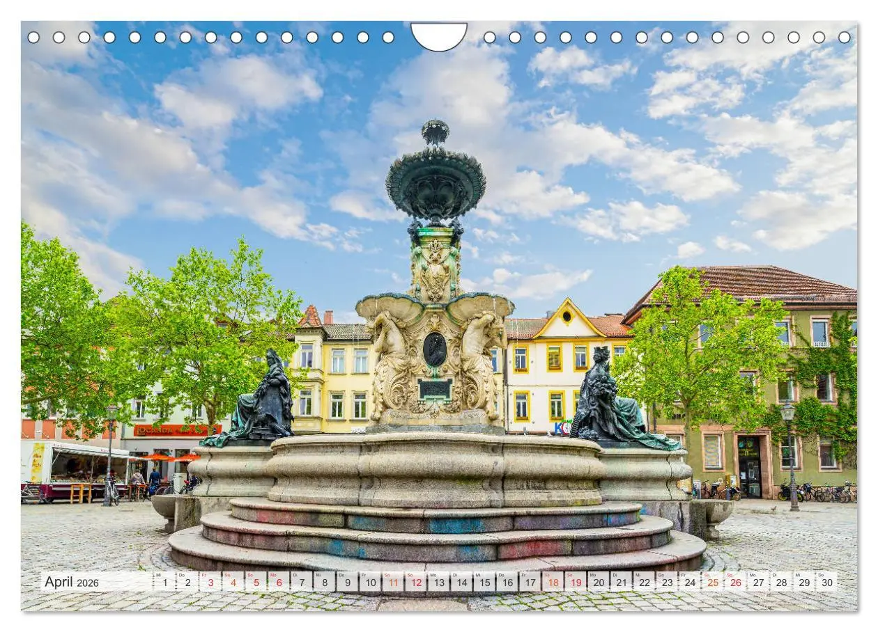 Bild: 9783457790809 | Erlangen Impressionen (Wandkalender 2026 DIN A4 quer), CALVENDO...