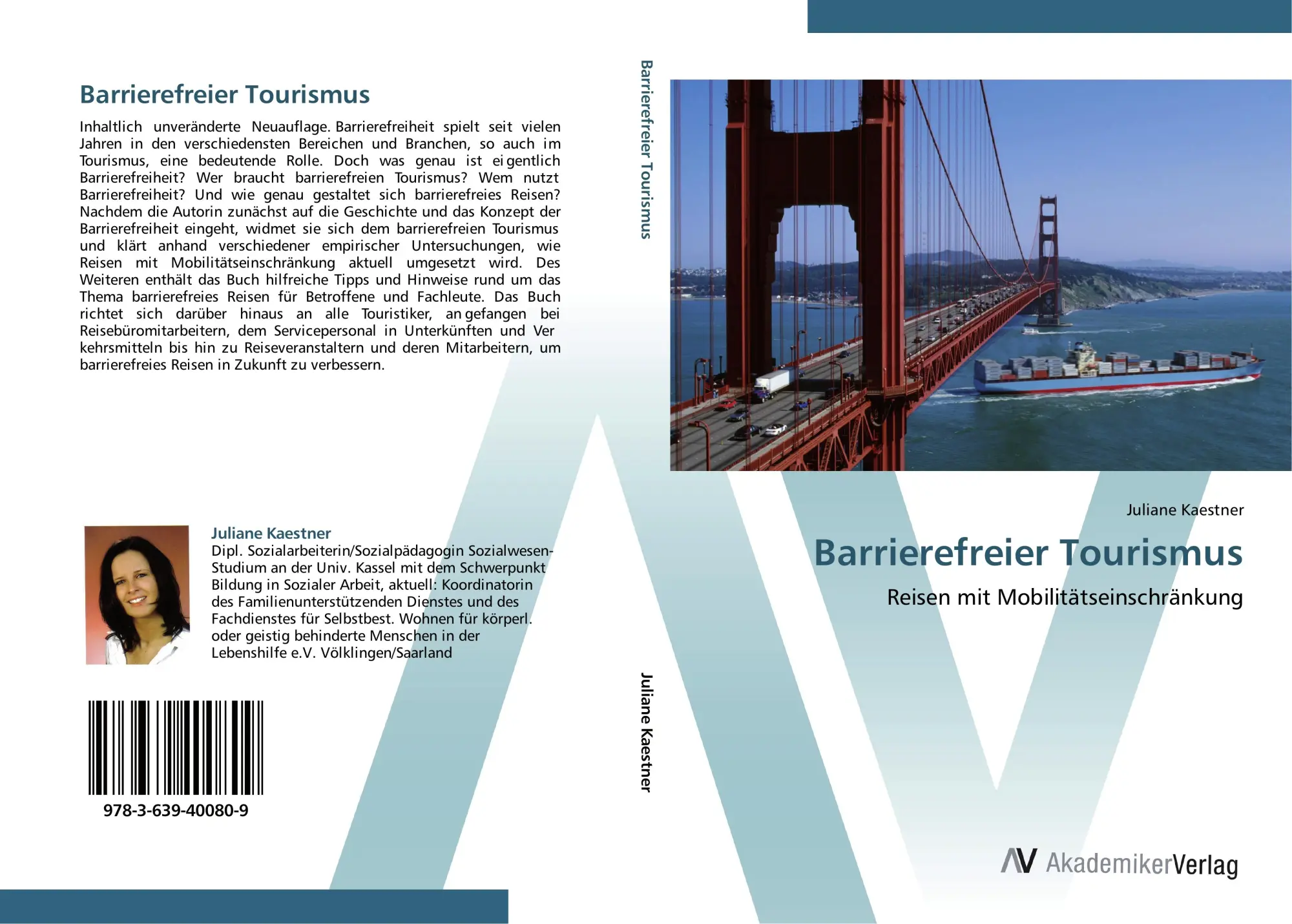Cover: 9783639400809 | Barrierefreier Tourismus | Reisen mit Mobilitätseinschränkung | Buch