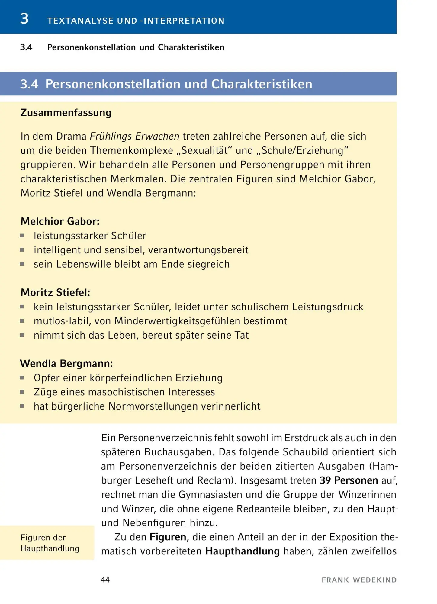 Bild: 9783804420809 | Frühlings Erwachen - Textanalyse und Interpretation | Frank Wedekind