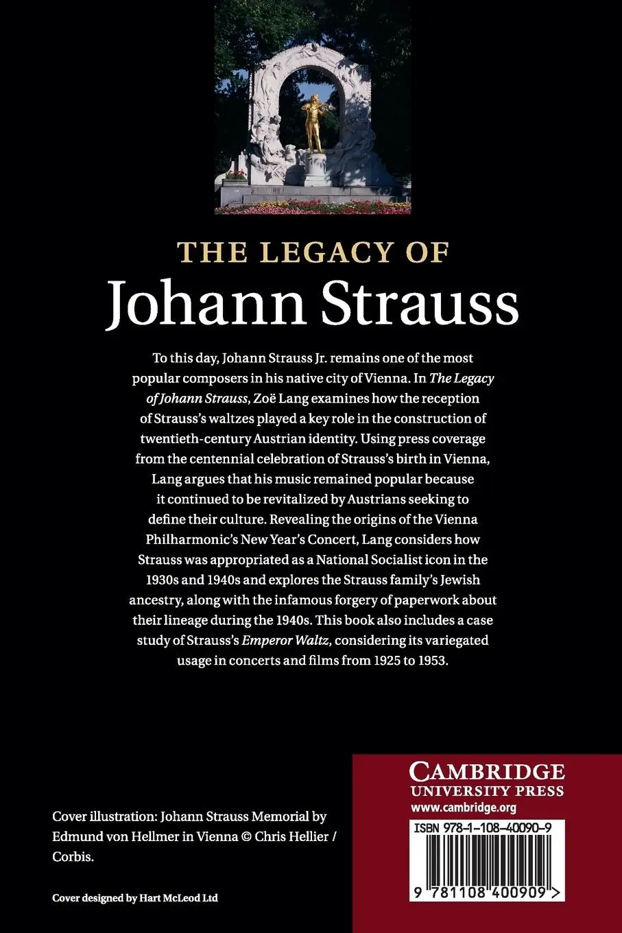 Rückseite: 9781108400909 | The Legacy of Johann Strauss | Zoë Alexis Lang | Taschenbuch | 2017