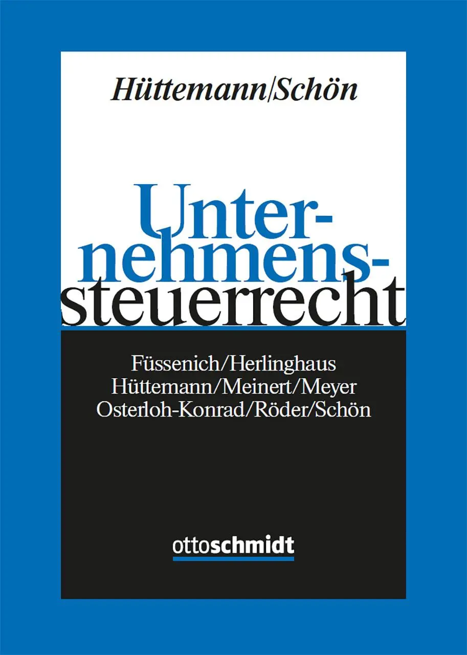 Cover: 9783504200909 | Unternehmenssteuerrecht | Bert Füssenich (u. a.) | Buch | 932 S.