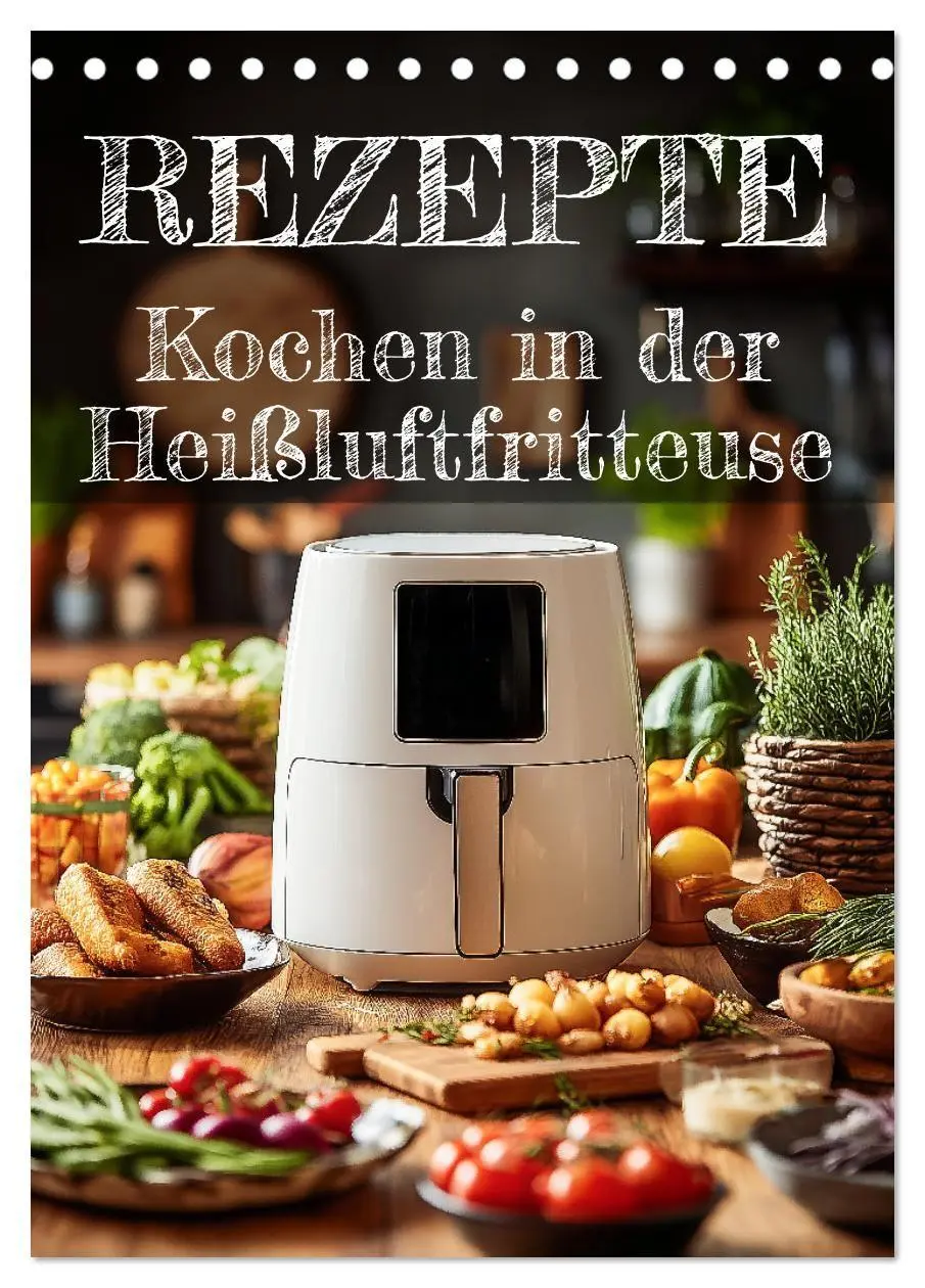 Cover: 9783516700909 | REZEPTE - Kochen in der Heißluftfritteuse (Tischkalender 2026 DIN...