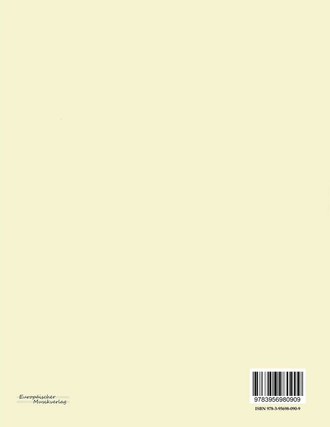 Rückseite: 9783956980909 | Chopin Album | 32 Kompositionen für Klavier | Frédéric Chopin | Buch