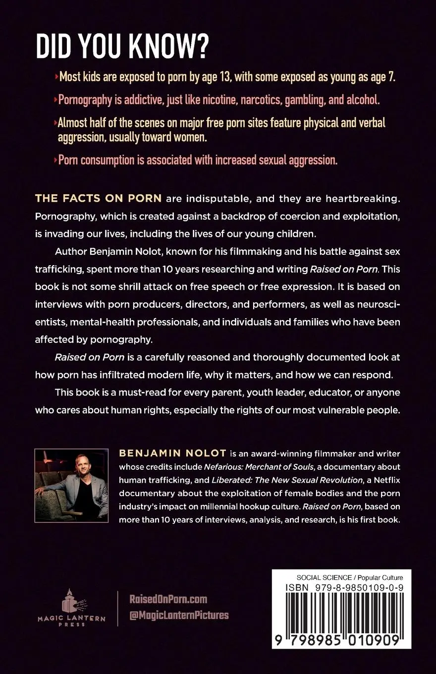 Rückseite: 9798985010909 | Raised on Porn | Benjamin Nolot | Taschenbuch | Englisch | 2023