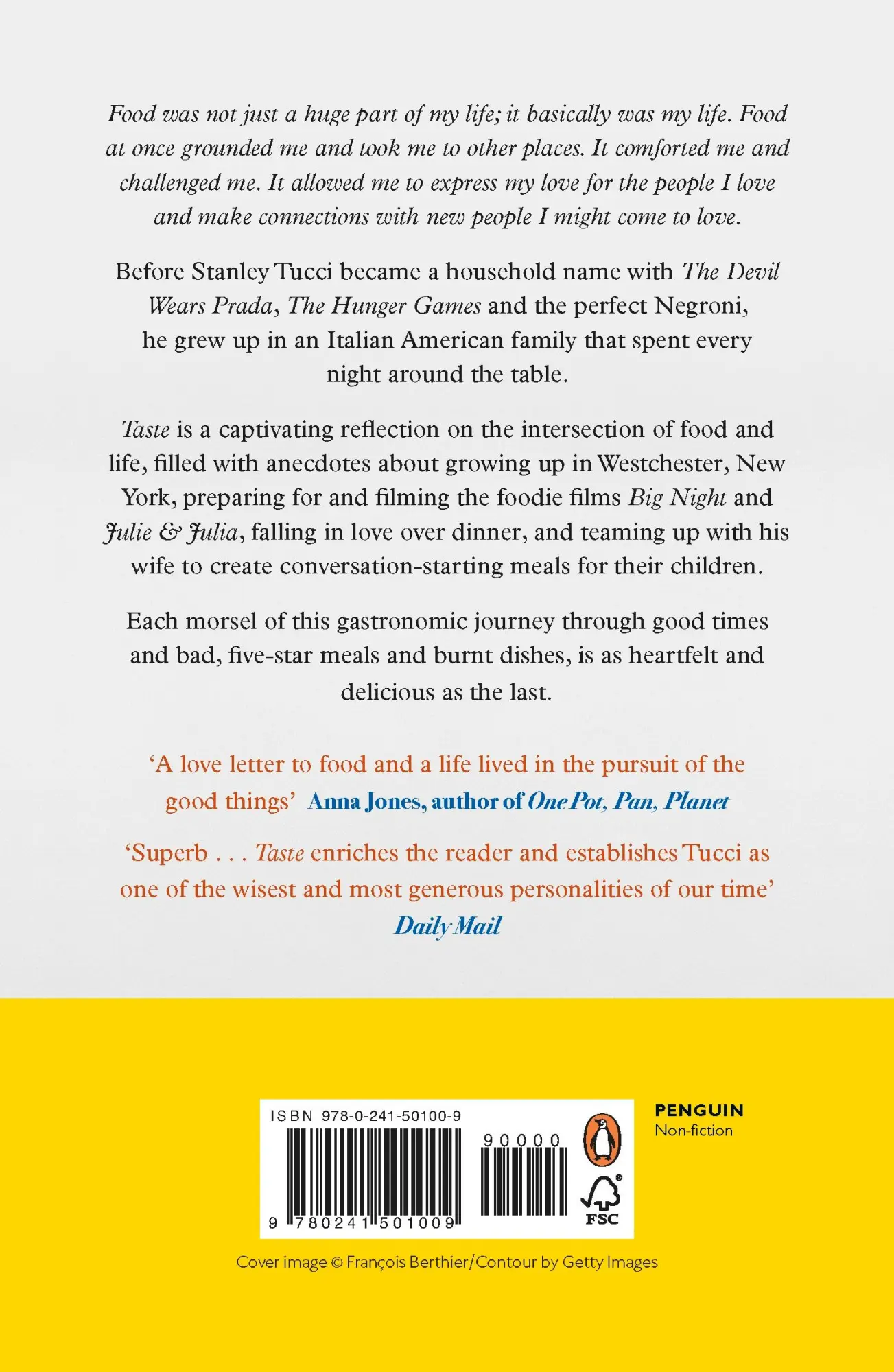 Rückseite: 9780241501009 | Taste | My Life Through Food | Stanley Tucci | Taschenbuch | 320 S.